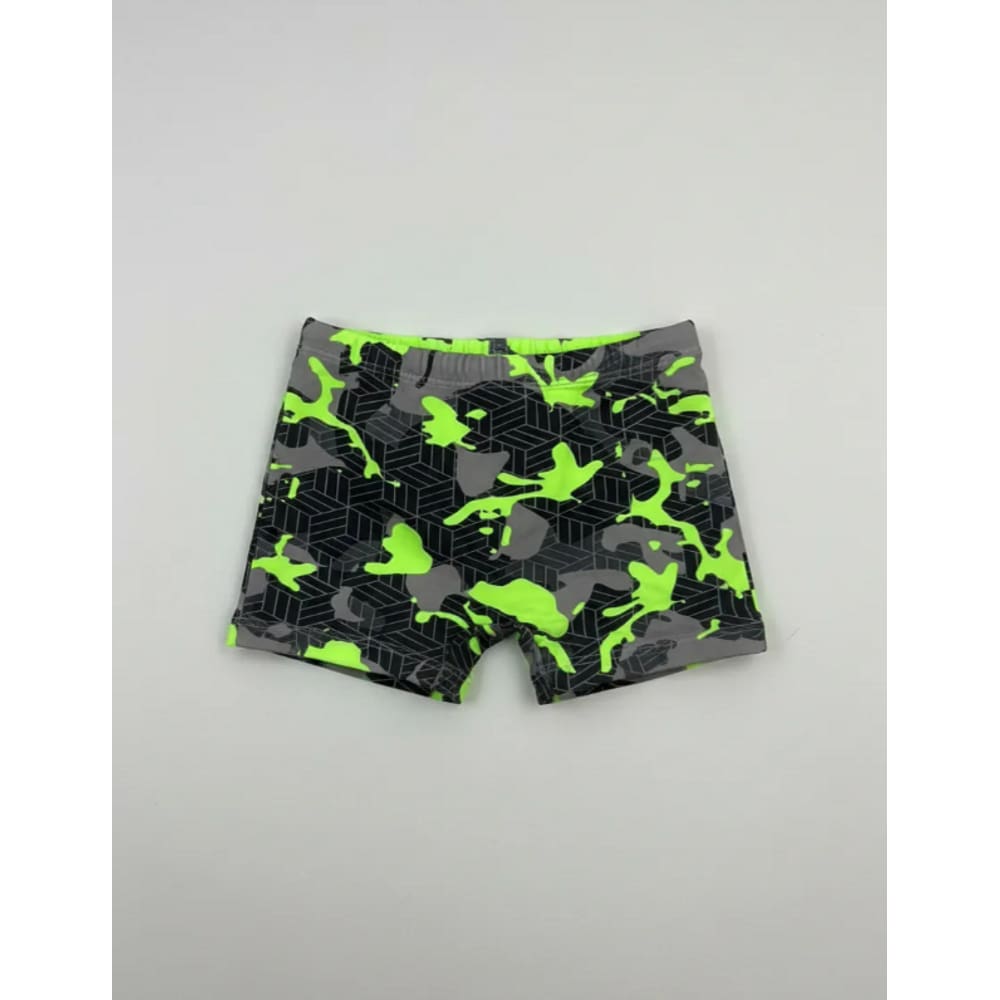 Sunga Boxer Infantil Verde Militar Masculina