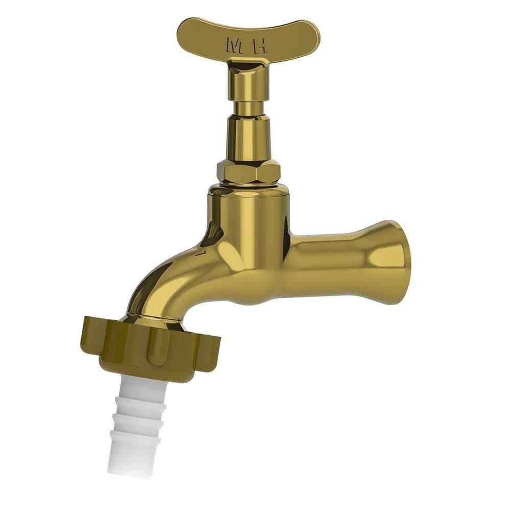 Torneira Metálica Para Jardim, Amarela, 3/4, 1130, Delta