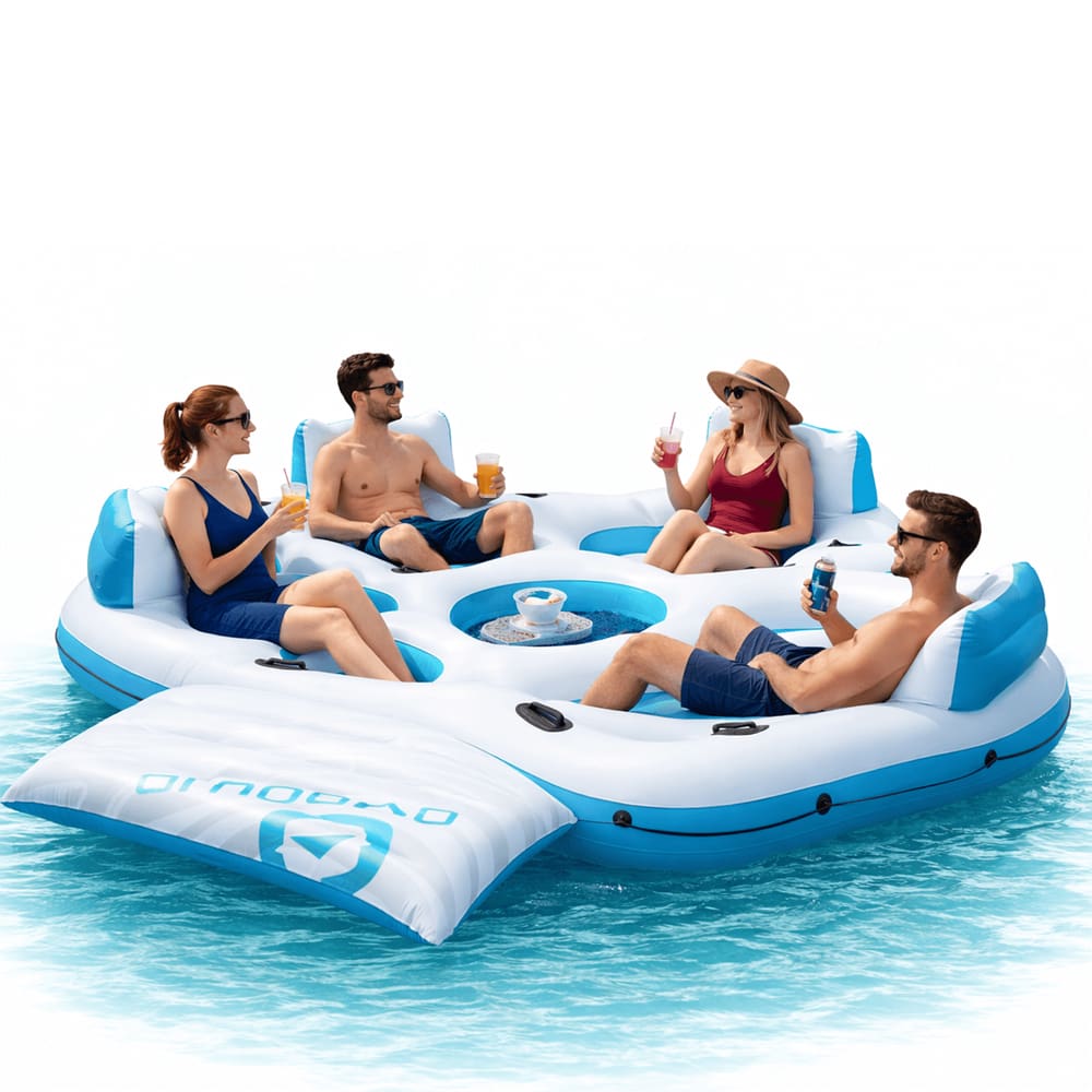 Boia Inflável Importway Ilha Flutuante para 4 Pessoas