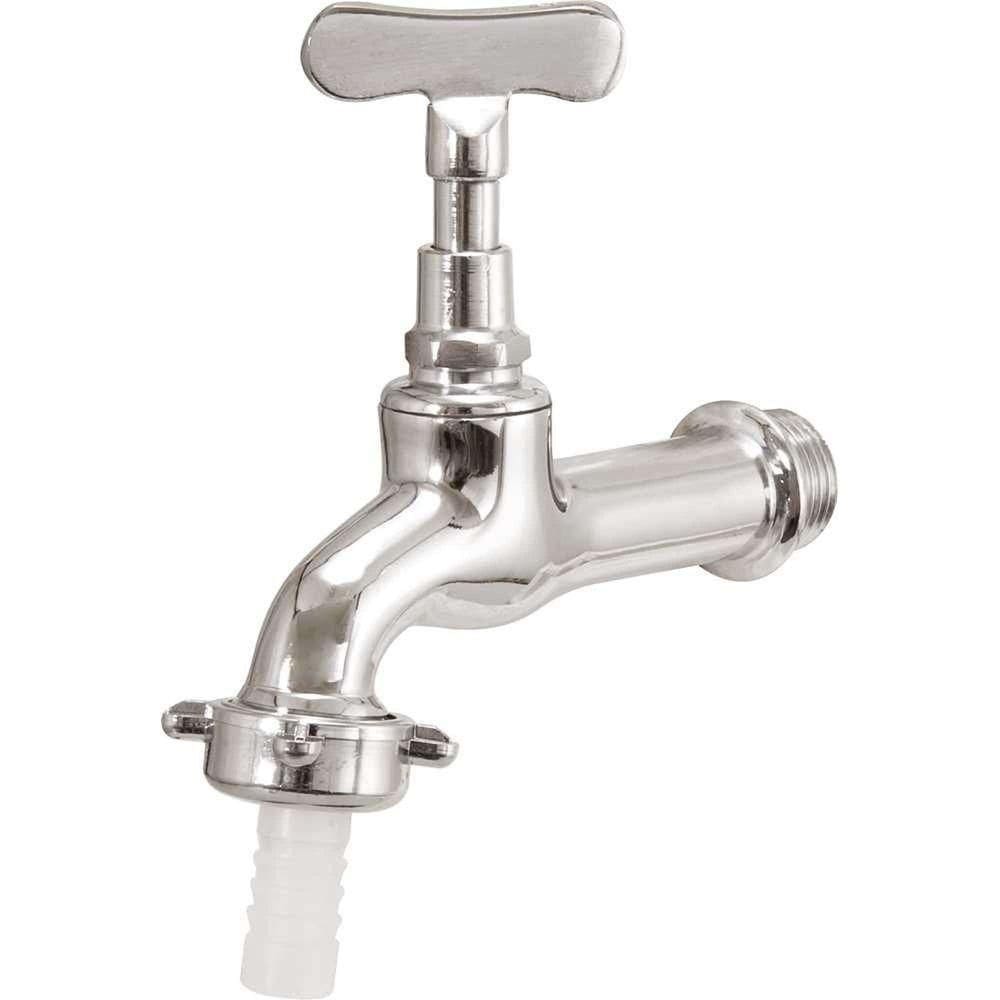 Torneira Metálica Para Jardim, Cromada, 3/4, 1130, Delta