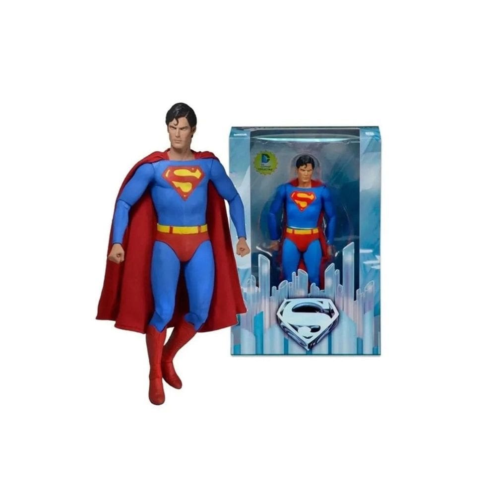 Action Figure Superman Christopher Reeve Boneco Dc 18Cm