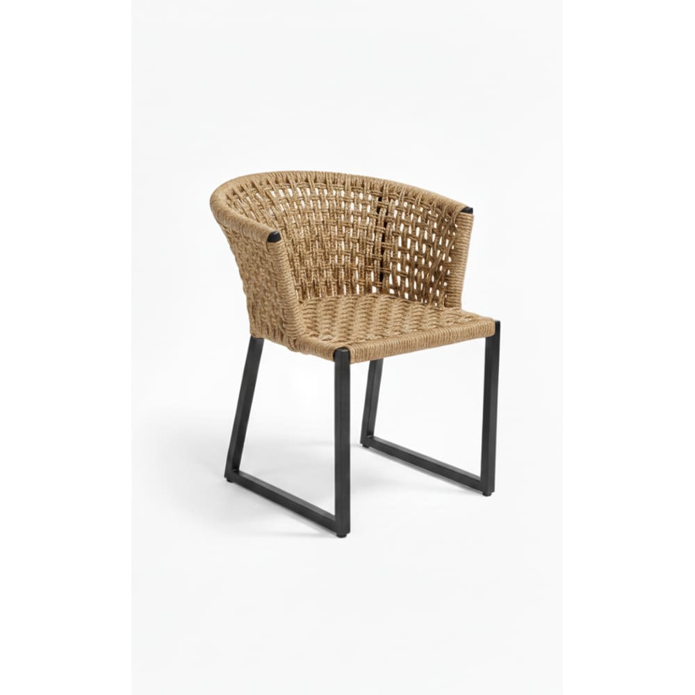 Cadeira Elegance – Corda Náutica em Alumínio Área Externa