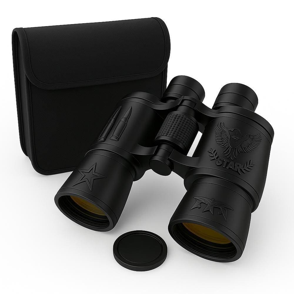 Binoculo 20x50 Astronomico Lente Espelhada Capa Bussola Hd Grande Resistente Profissional Longo Alcance 1000m