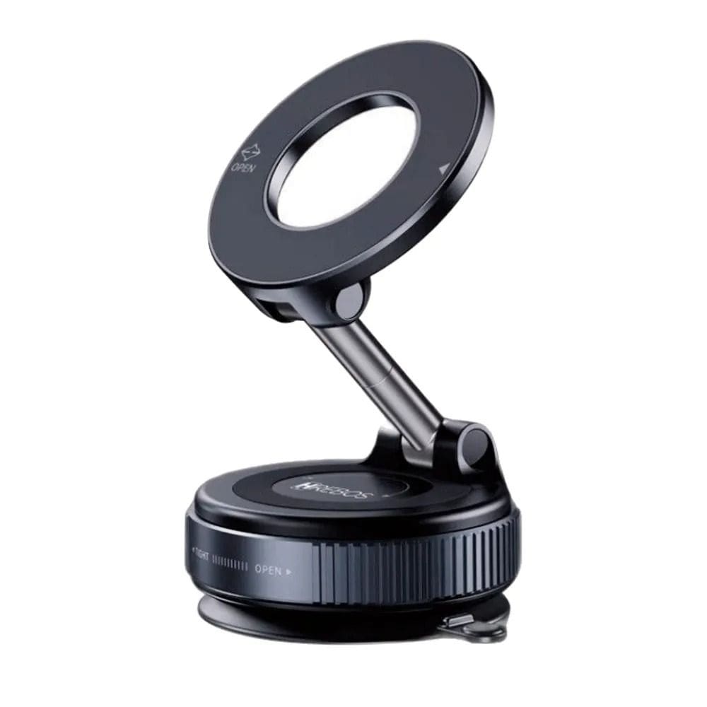 Suporte Veicular Hrebos Magnético Steelhold Preto - Su-266 Preto