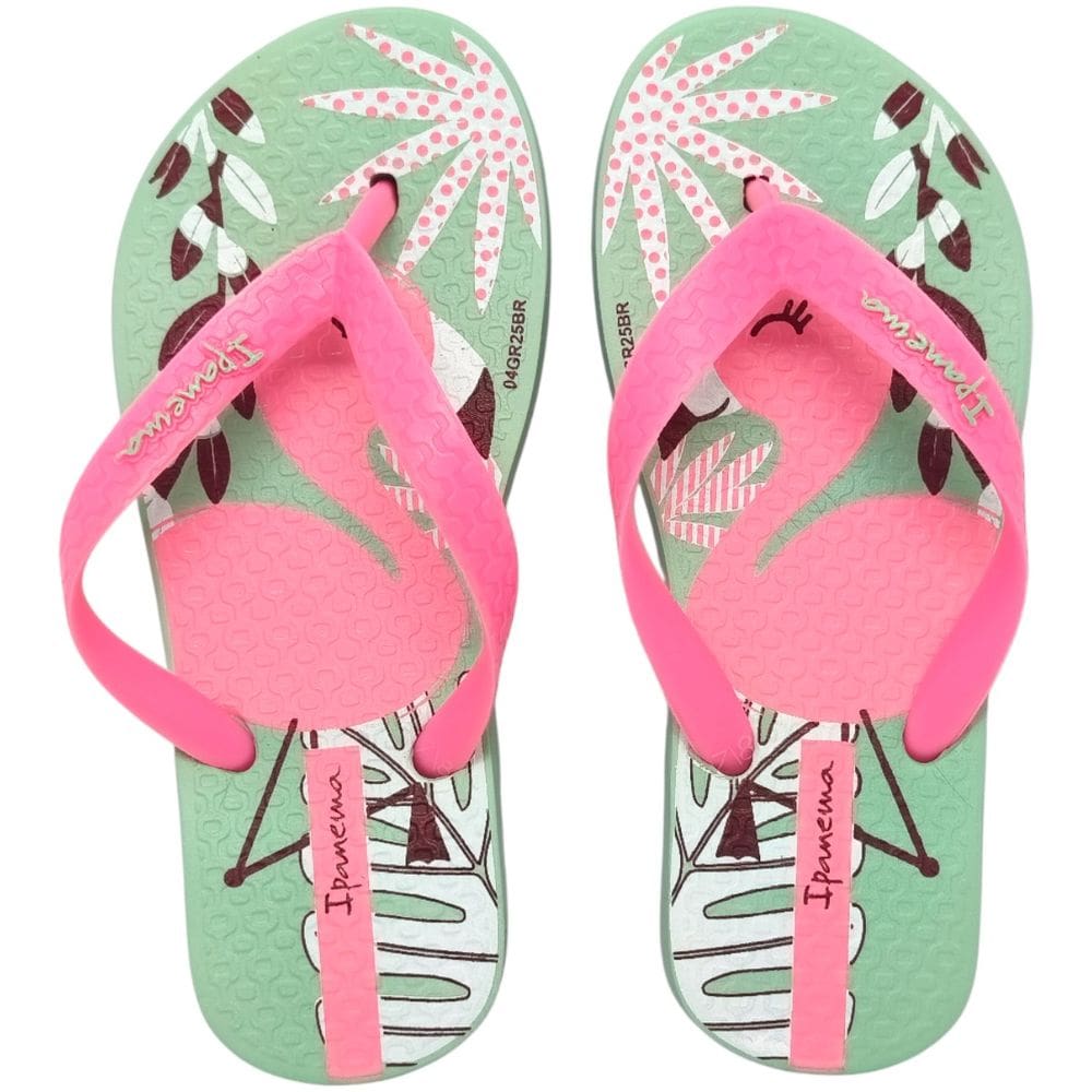 Chinelo Dedo Infntil Menina Casual Dia a Dia Passeio Praia Fantasia Ipanema 27012