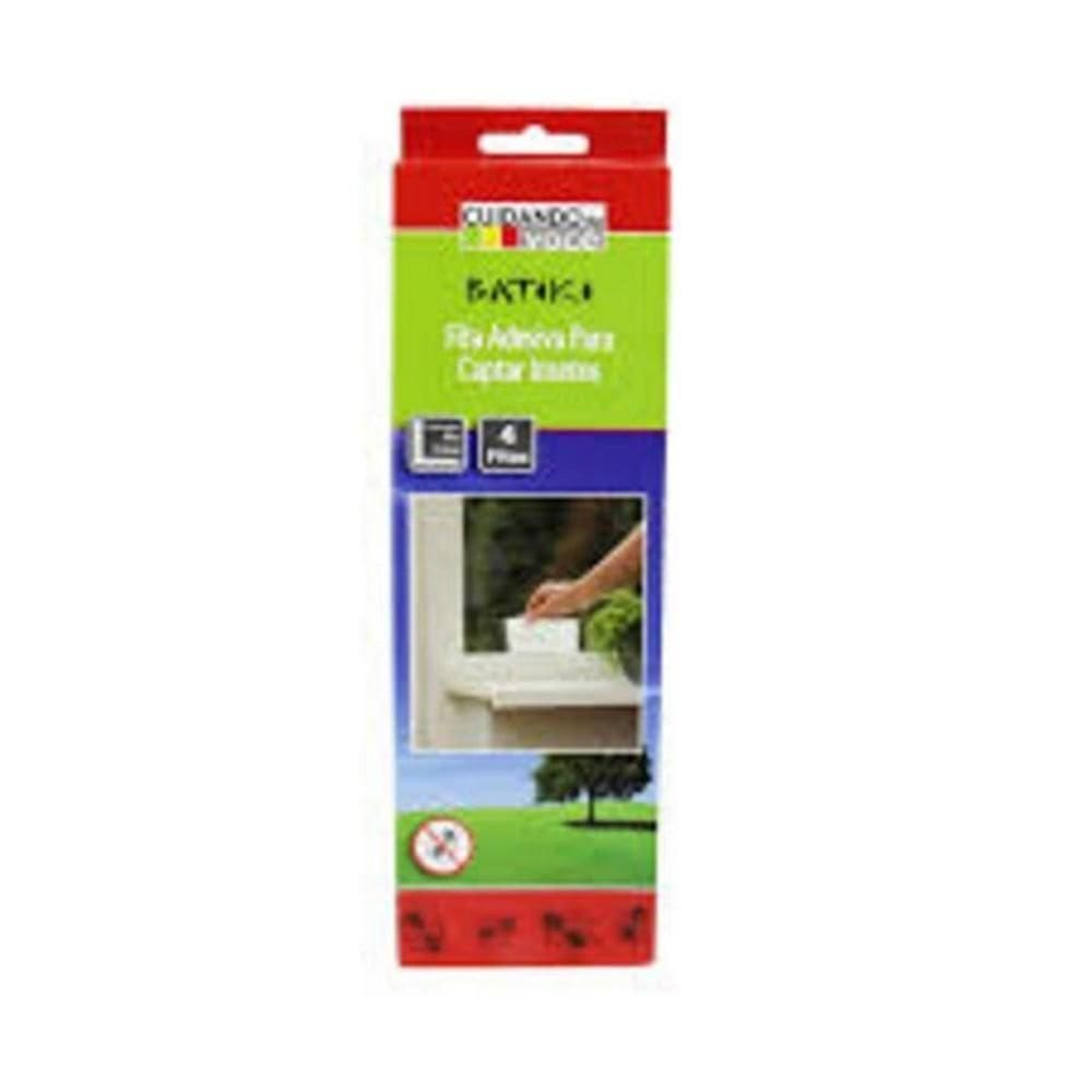Fita Adesiva Armadilha Para Capturar Insetos Com 4 Unidades Cola Anti Formiga Mosca