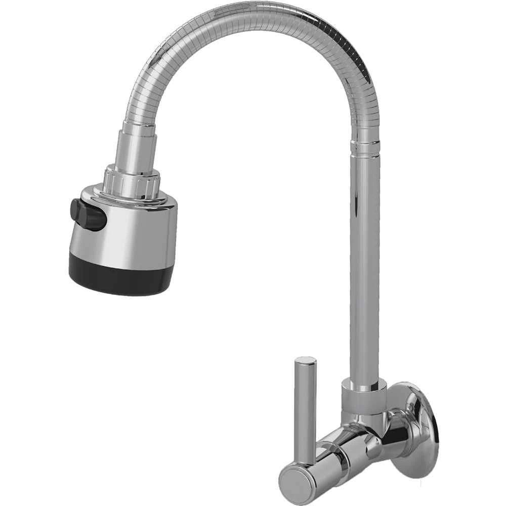 Torneira De Parede Para Cozinha Em Abs, Cromada, 28845 Delta Ostenvonder