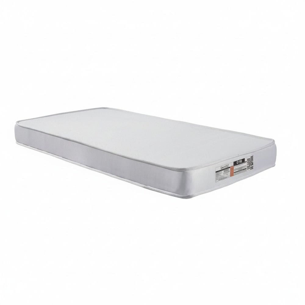 Colchão Infantil Juvenil D18 Liso 70cm X 12cm Branco