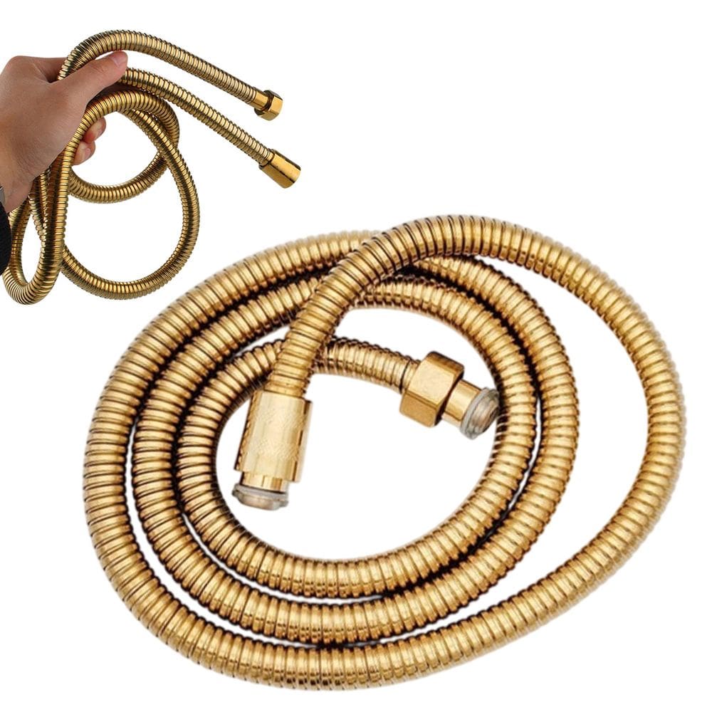Engate Ducha Higienica Banheiro Mangueira Chuveirinho 1 metro 50 cm Hidraulica Lavabo Sanitario Resistente Flexivel