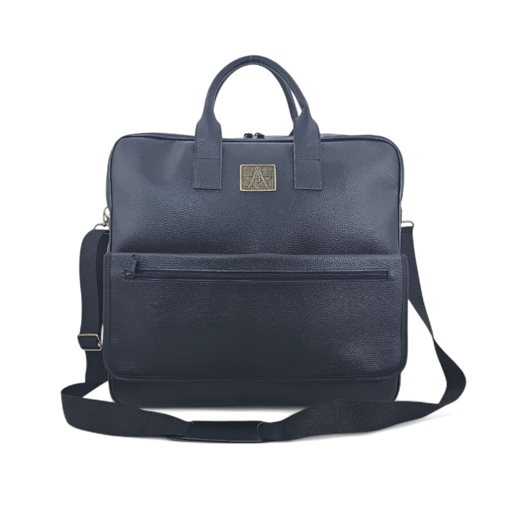 Bolsa pasta paramentos maçonico maçonaria couro sintetico