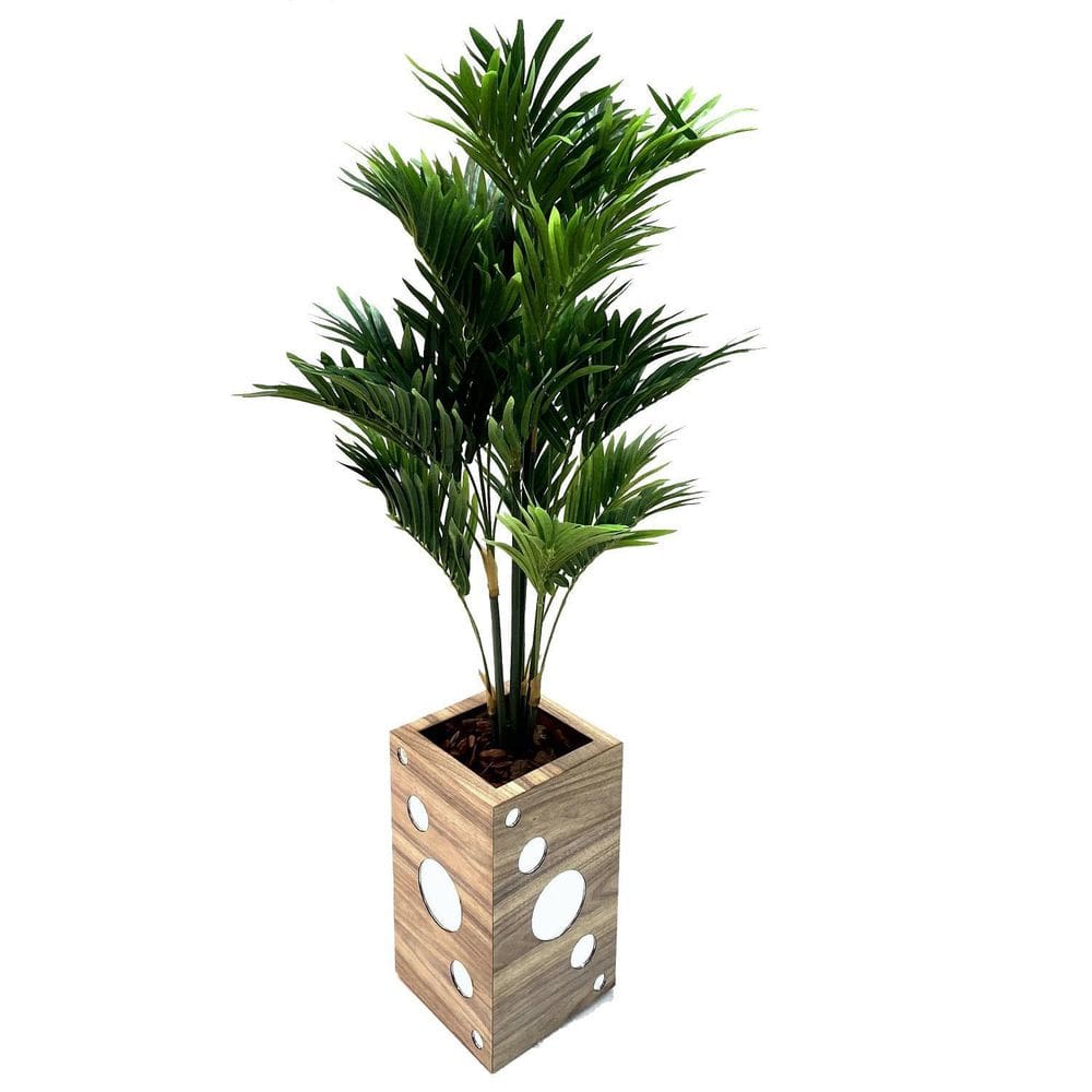 Vaso Decorativo Retangular Charlote  Ddekcor 61Cm