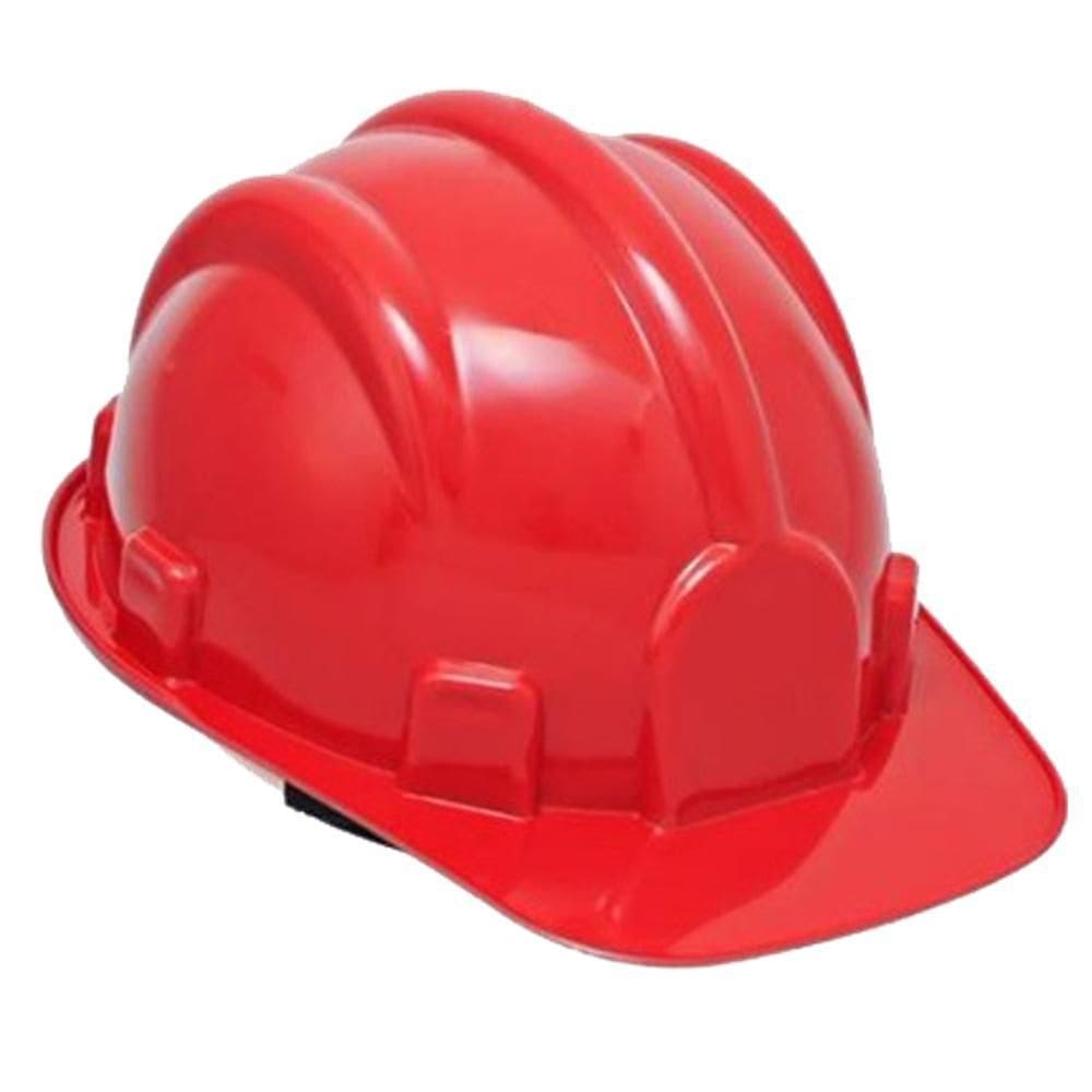 Capacete De Segurança Vermelho Com Carneira - Proseft