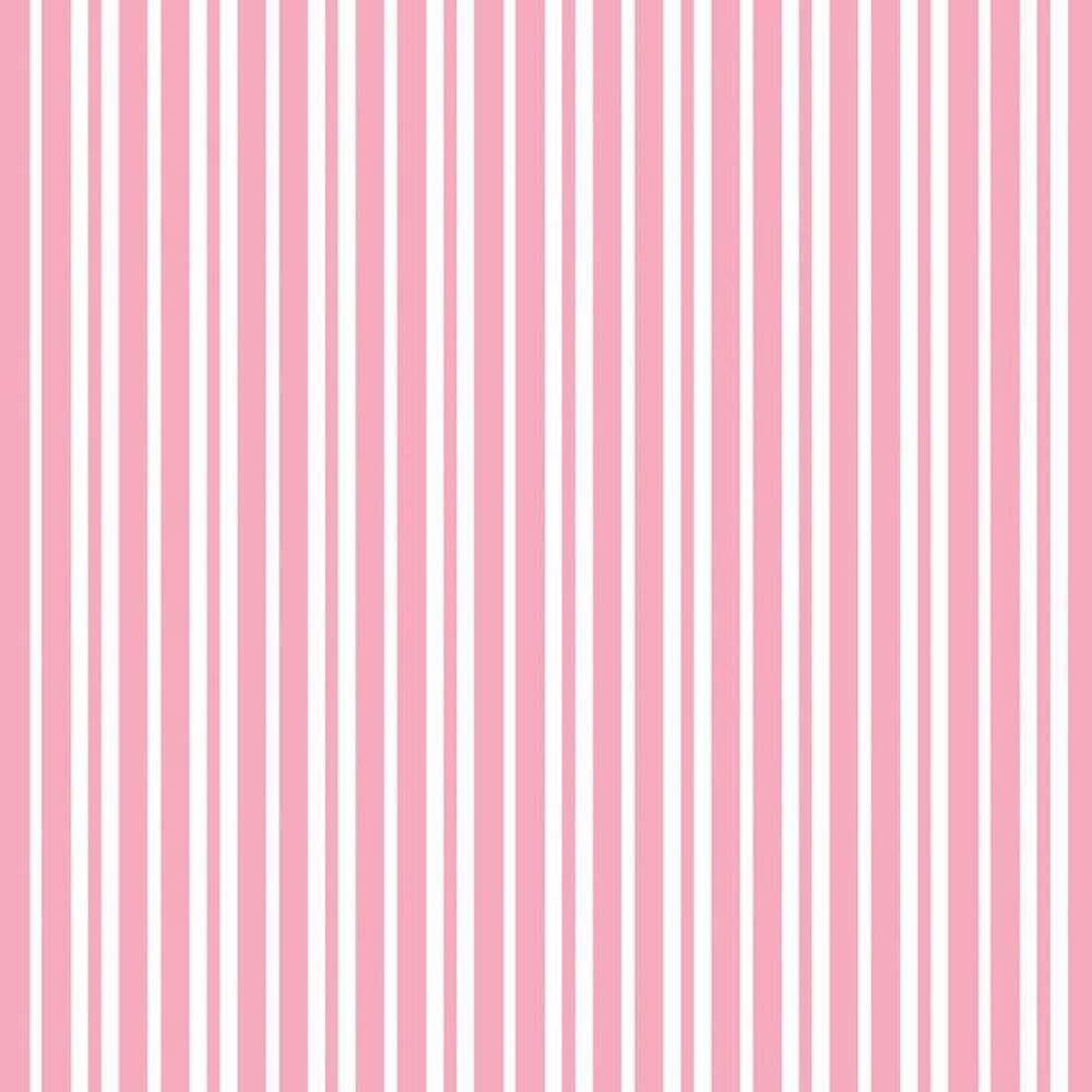 Papel Parede Listra Fina Rosa E Branco Adesivo Sala Quarto