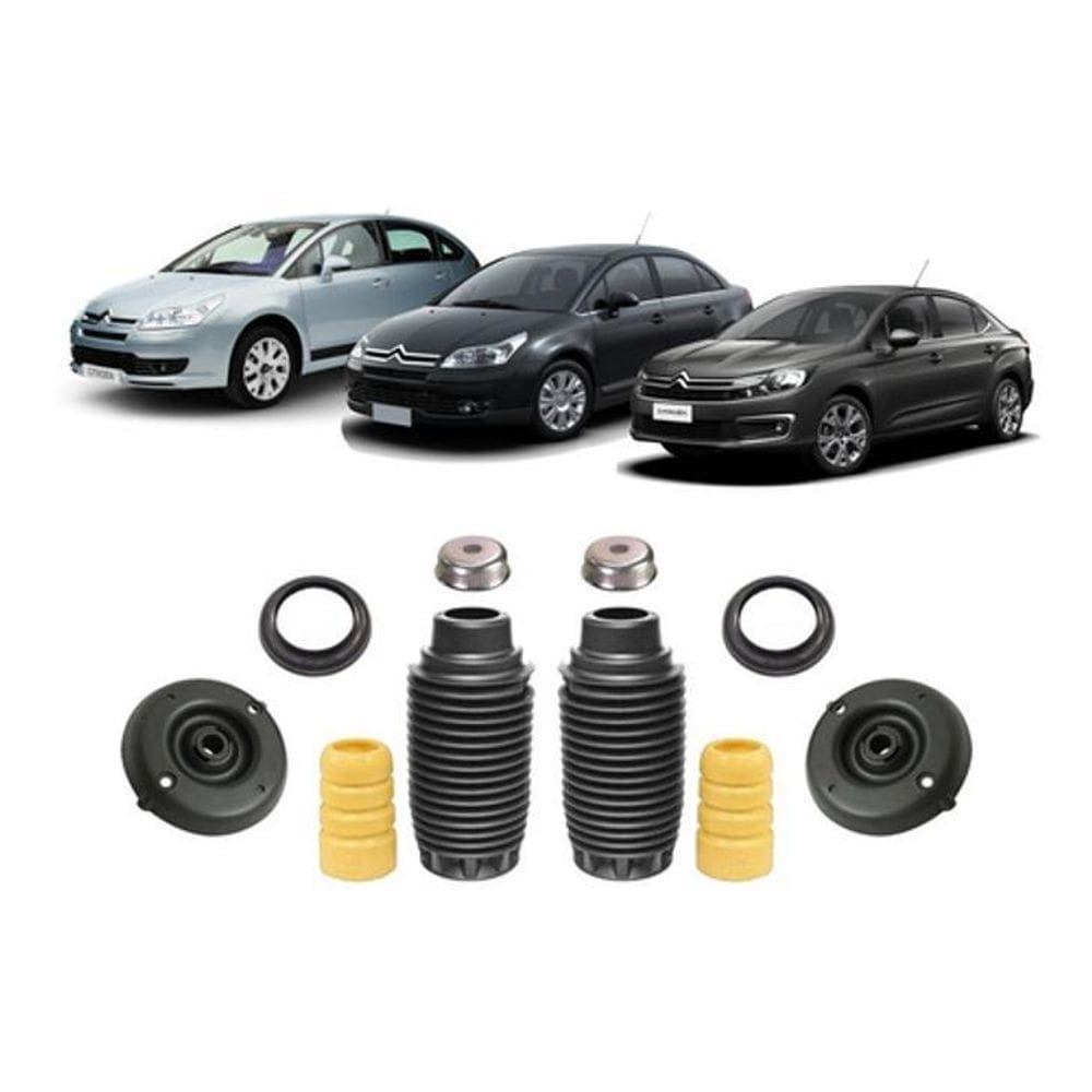 Kit Batente Amortecedor Coxim Citroen C4 Hatch Pallas Lounge