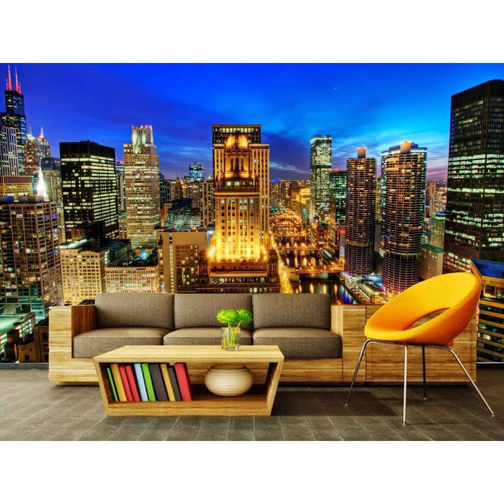 Papel de Parede Paisagens Cidade 45 - 1,00 X 1,00