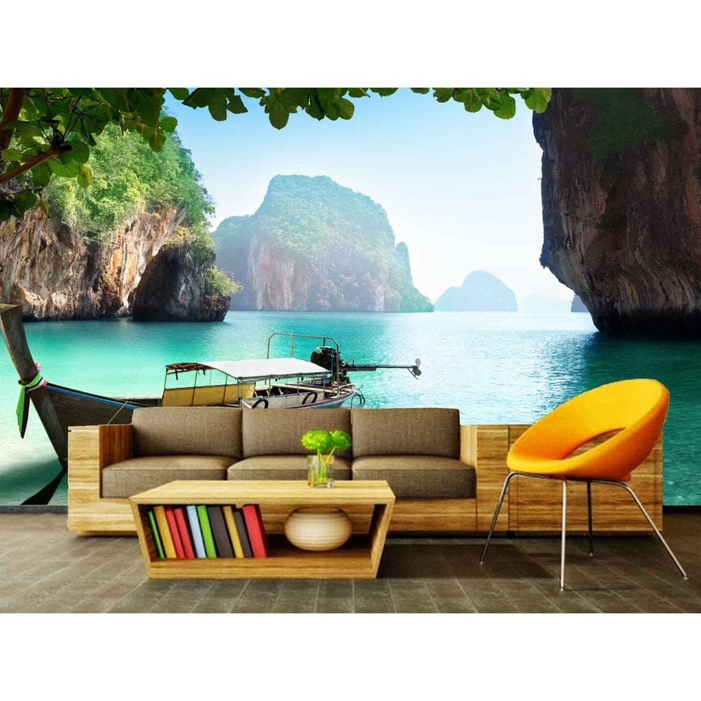 Papel de Parede Painel Fotográfico Praia 92 -2,00 X 3,00