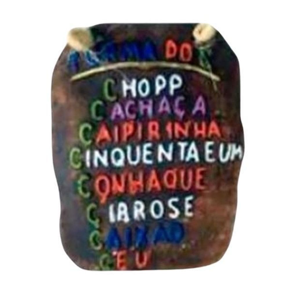 Placa De Churrasco Decorativa - Turma Do C - Coloridos