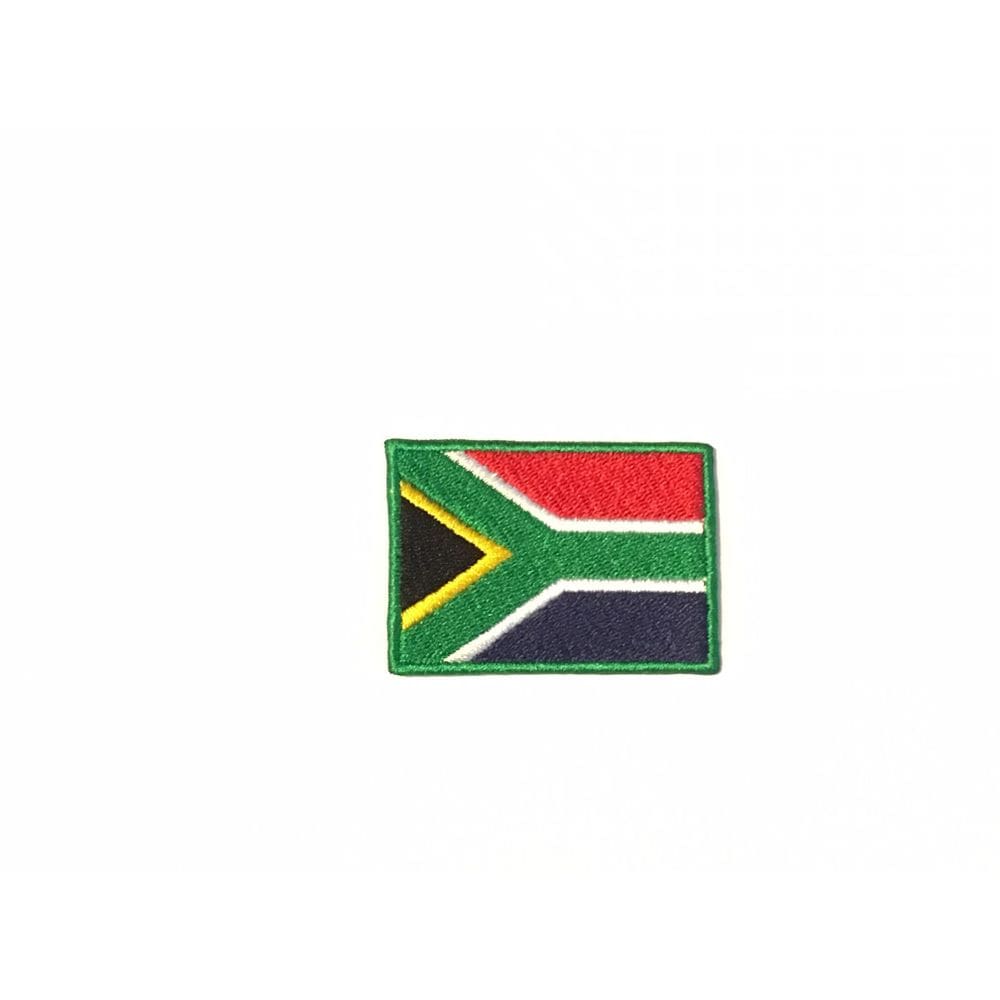 Patche Aplique Bordado Da Bandeira Da África Do Sul