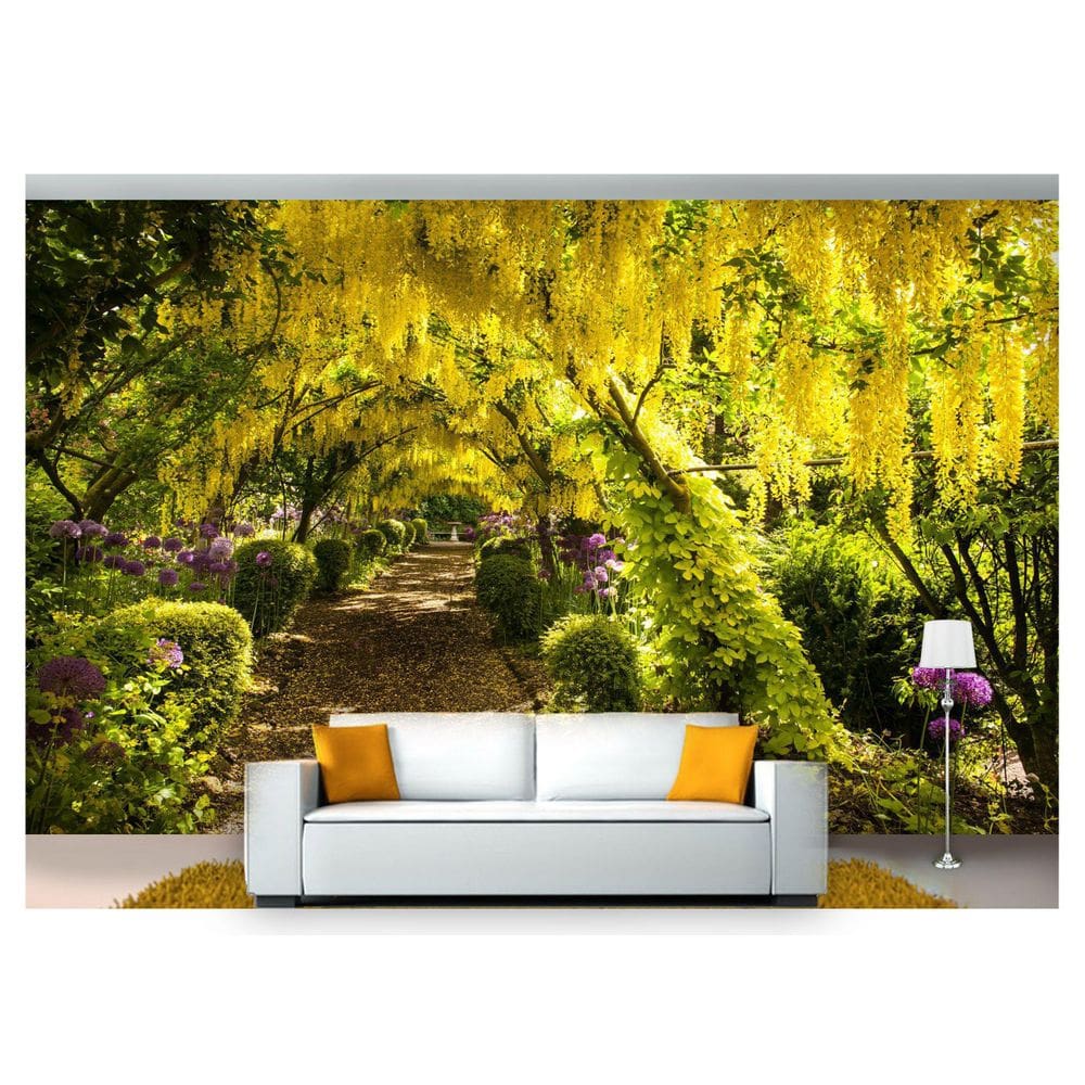 Papel De Parede Flores Floral Flor Natural 3D  Nfl172