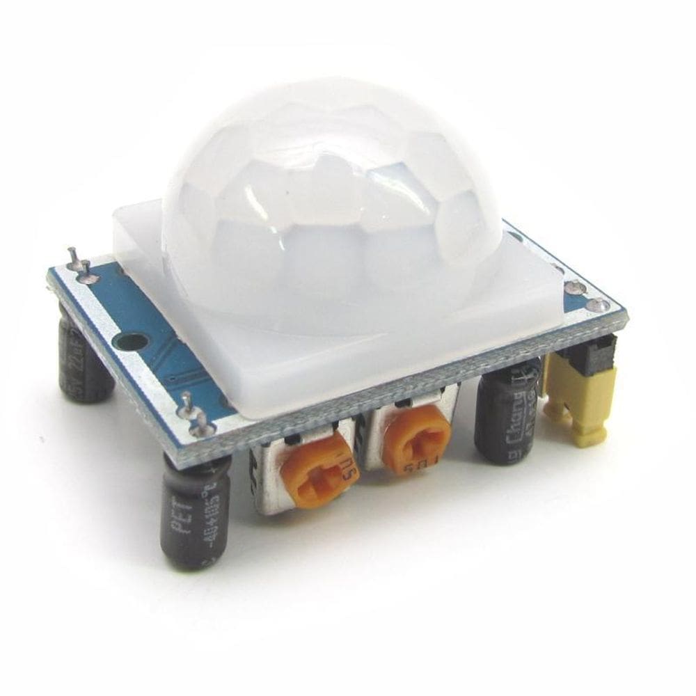 Sensor Movimento SR501 | Infra | 7m | Ajustável | 5-20VDC