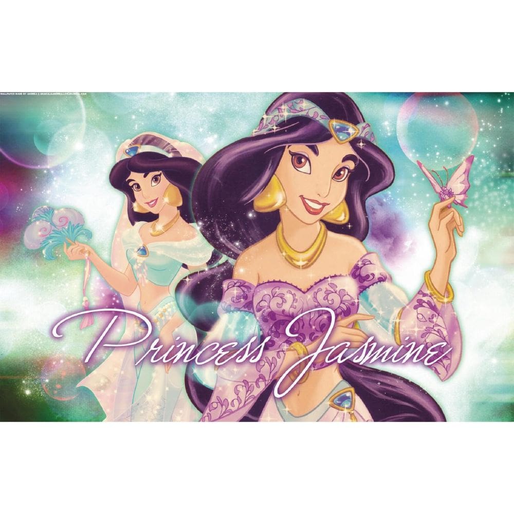 Fundo Fotográfico Em Tecido Princesa Jasmine 2,60X1,50