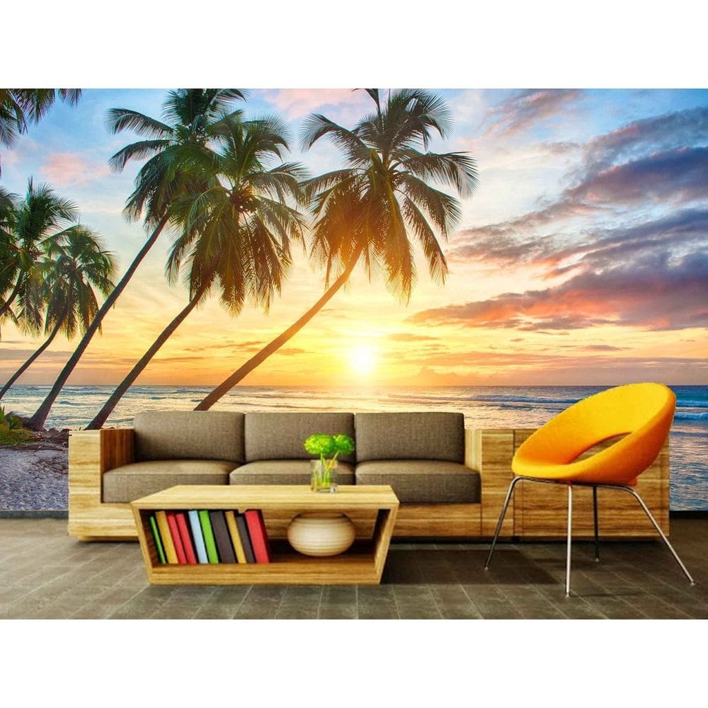 Papel de Parede Painel Fotográfico Praia 115 -1,00 X 2,00