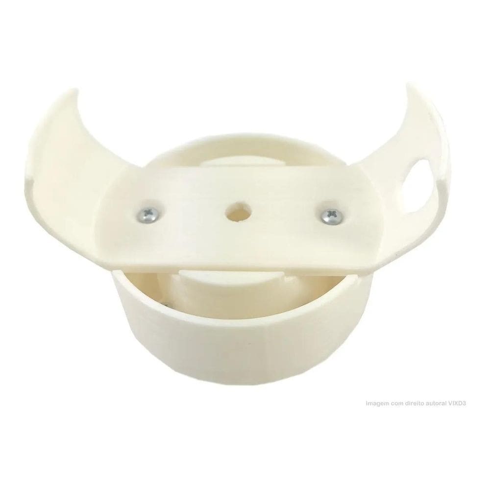 Suporte De Tomada E Parede Google Home Mini Esconde Branco