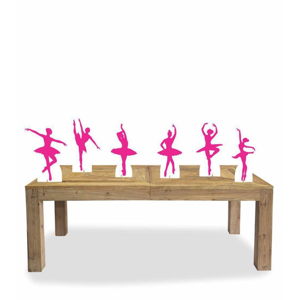 Kit Display Festa Bailarina 6 Peças