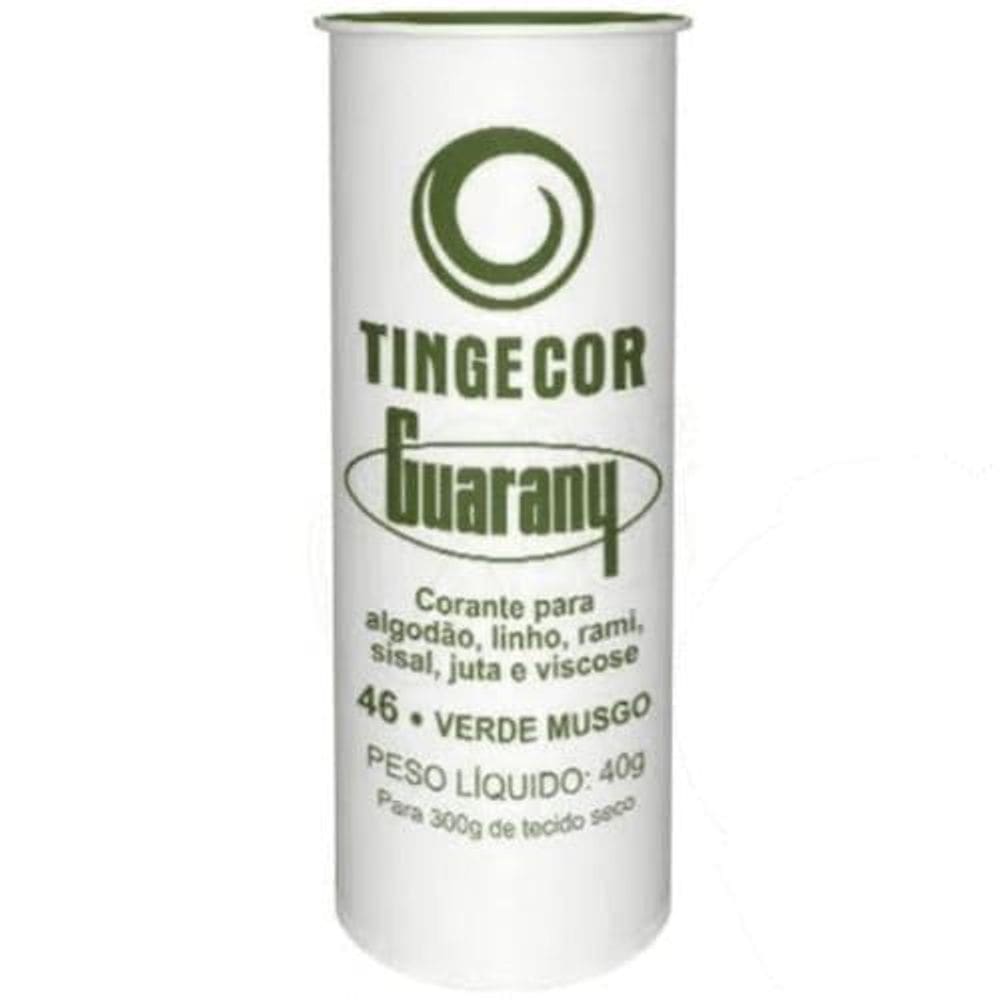 Tinta Para Tecido Corante Tingecor Tintol Verde Musgo