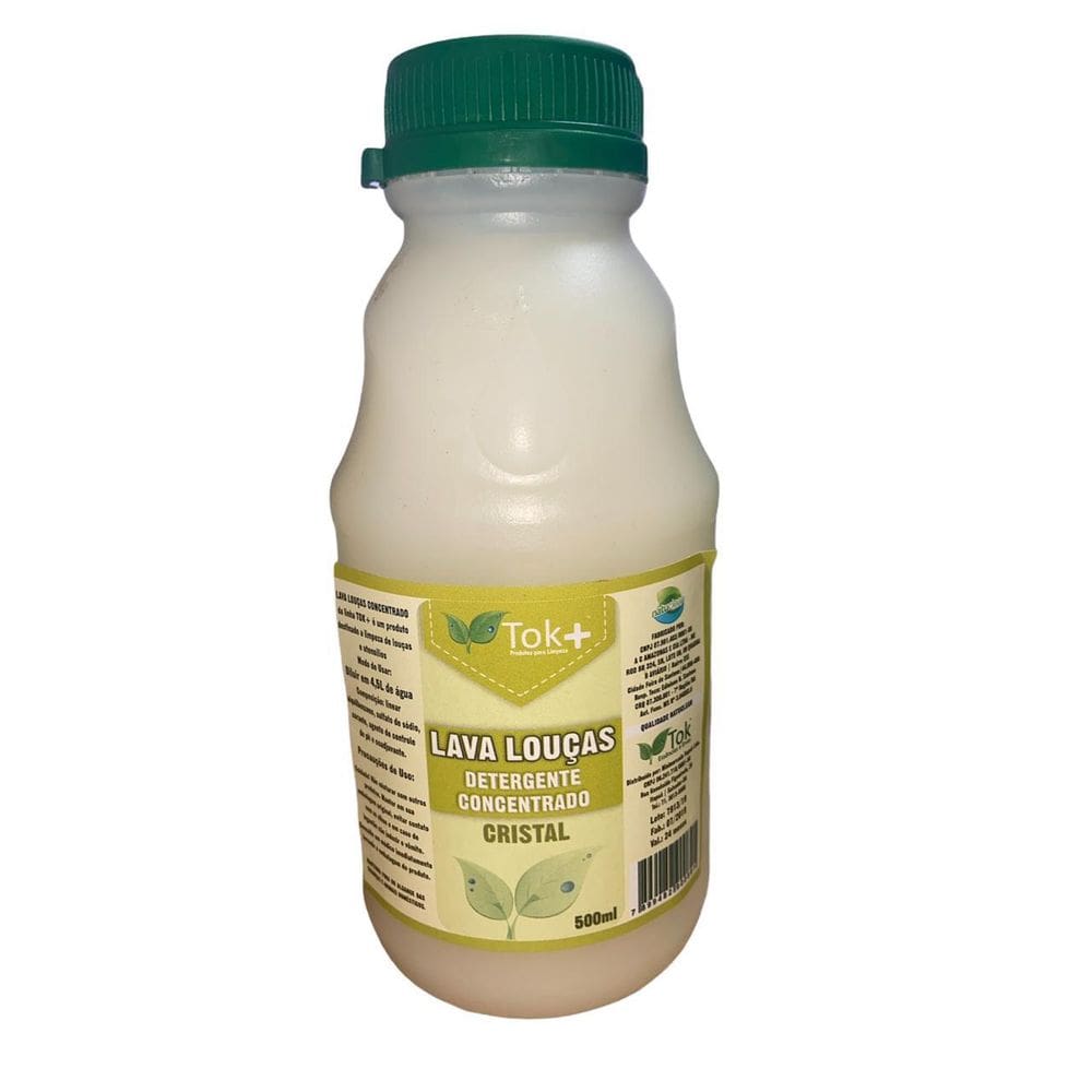 Lava Louças Cristal Concentrado 500Ml Tok +