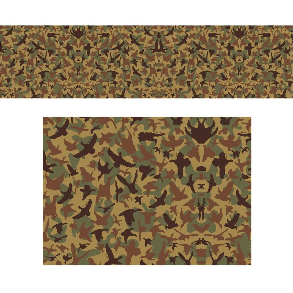 Adesivo Camuflado Bird Camoflauge Pattern Verde 2,00X0X50