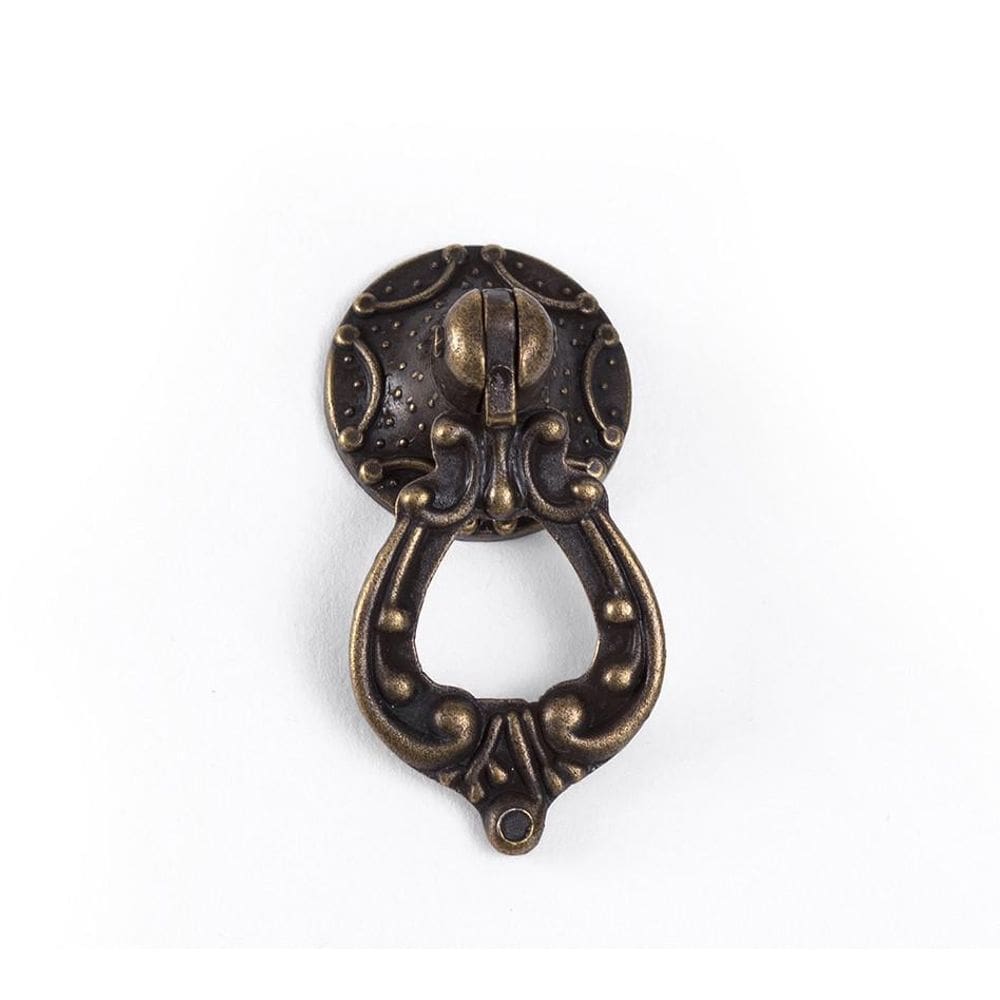 Puxador Colonial Alça Moveis Antigo Gaveta Cristaleira 8 Un