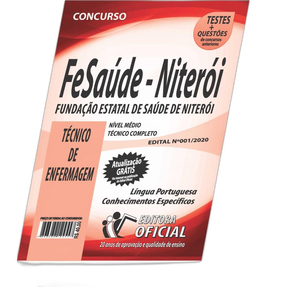 Apostila Fesaúde Niterói - Técnico De Enfermagem