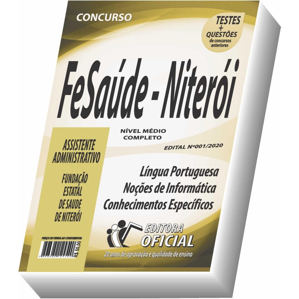 Apostila Fesaúde Niterói - Assistente Administrativo