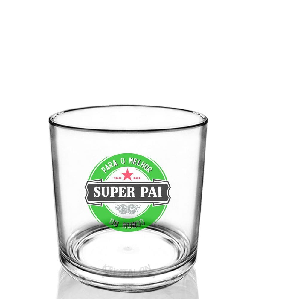 Copo Personalizado Para Dia Dos Pais Super Pai Krystalon