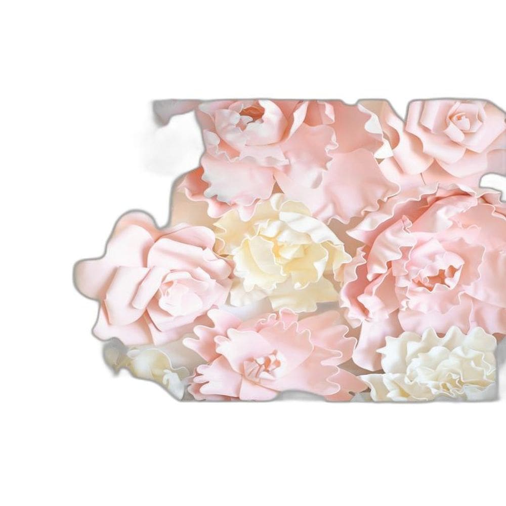 Fundo Fotográfico Em Tecido Flores 2,20X1,50