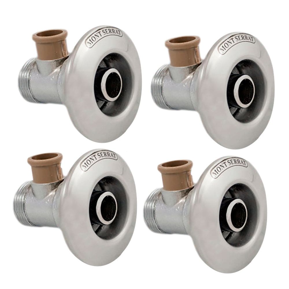 Quatro Hidrojatos Inox Redondo Prainha E Spa De Alvenaria