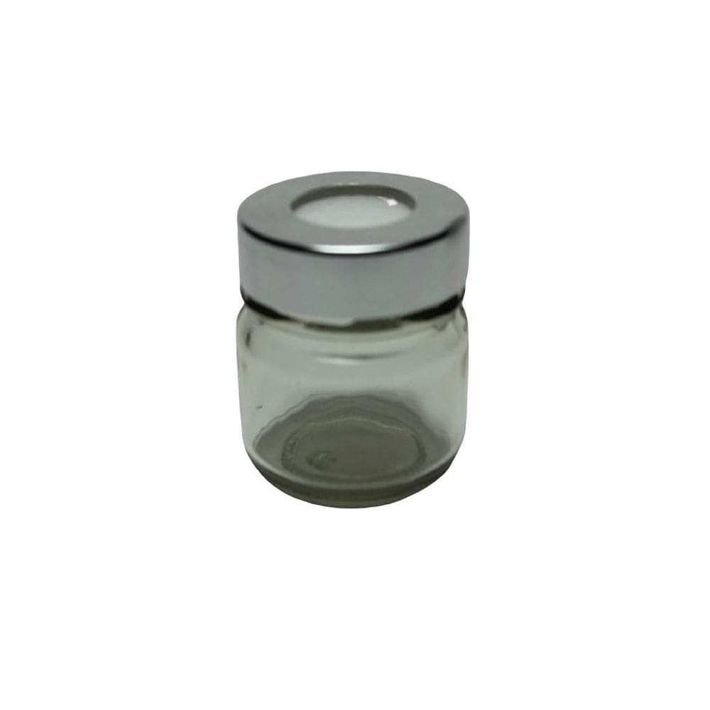 Difusor 40 Ml Vidro Com Tampa Prata - Kit Automóvel Lady