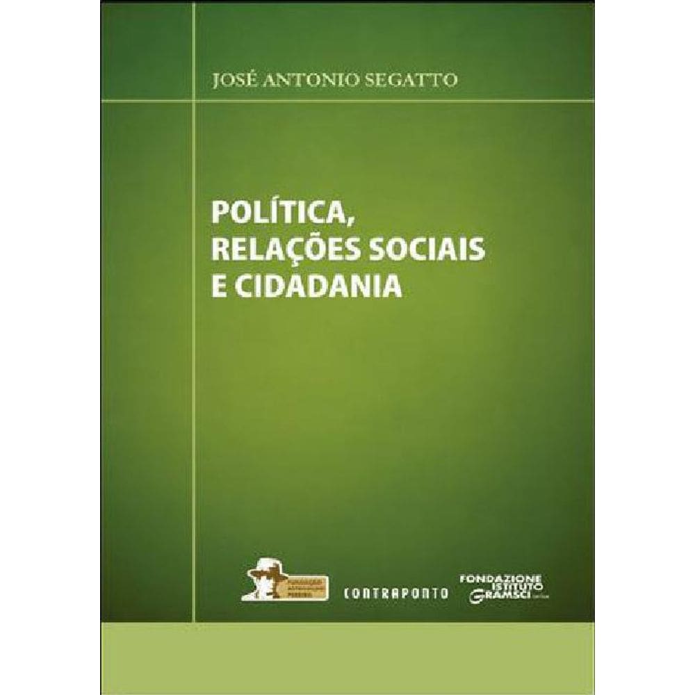 Livro Política, Relações Sociais E Cidadania