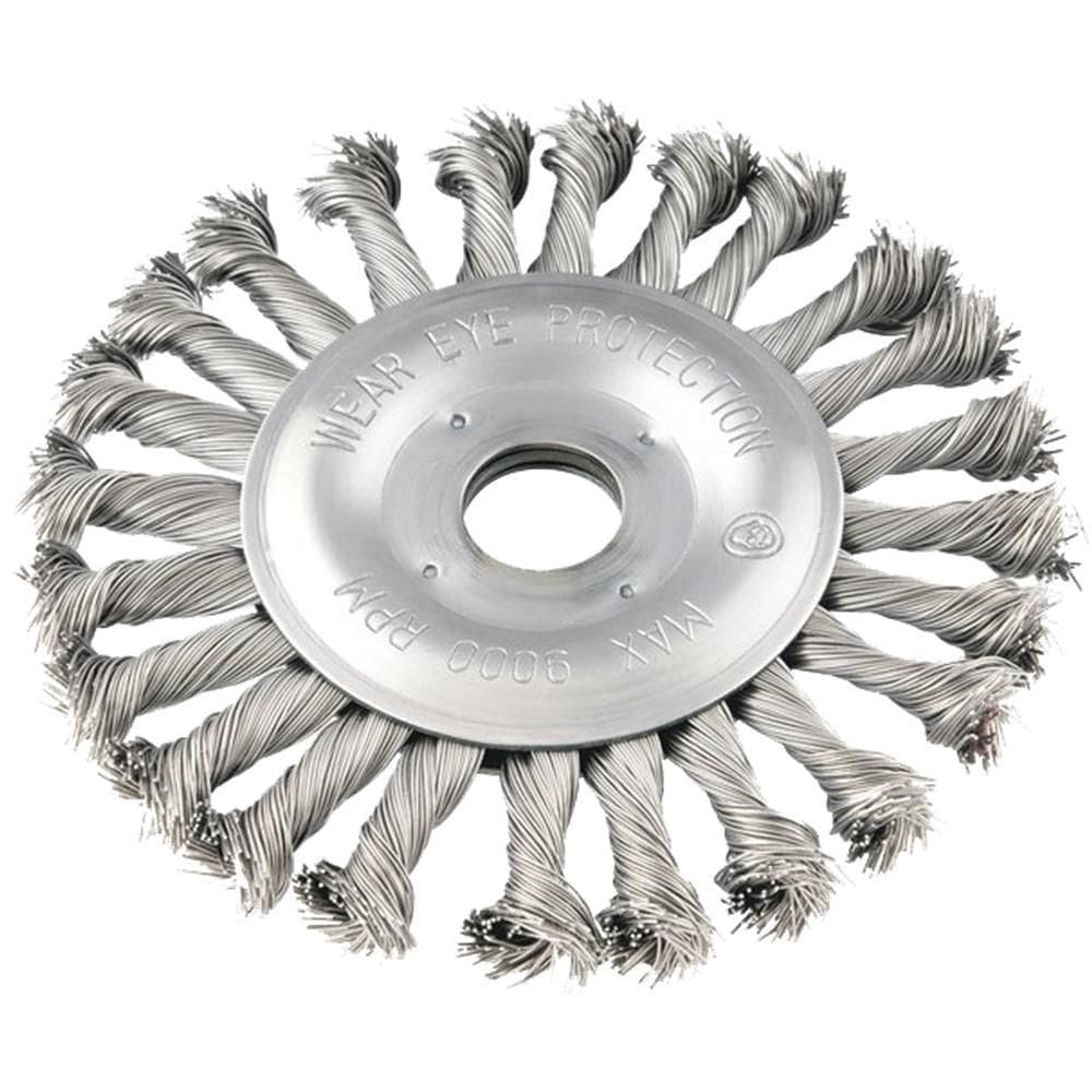 Escova De Aço Circular 6 Pol. X 1/2 X 7/8 Torcida Vonder