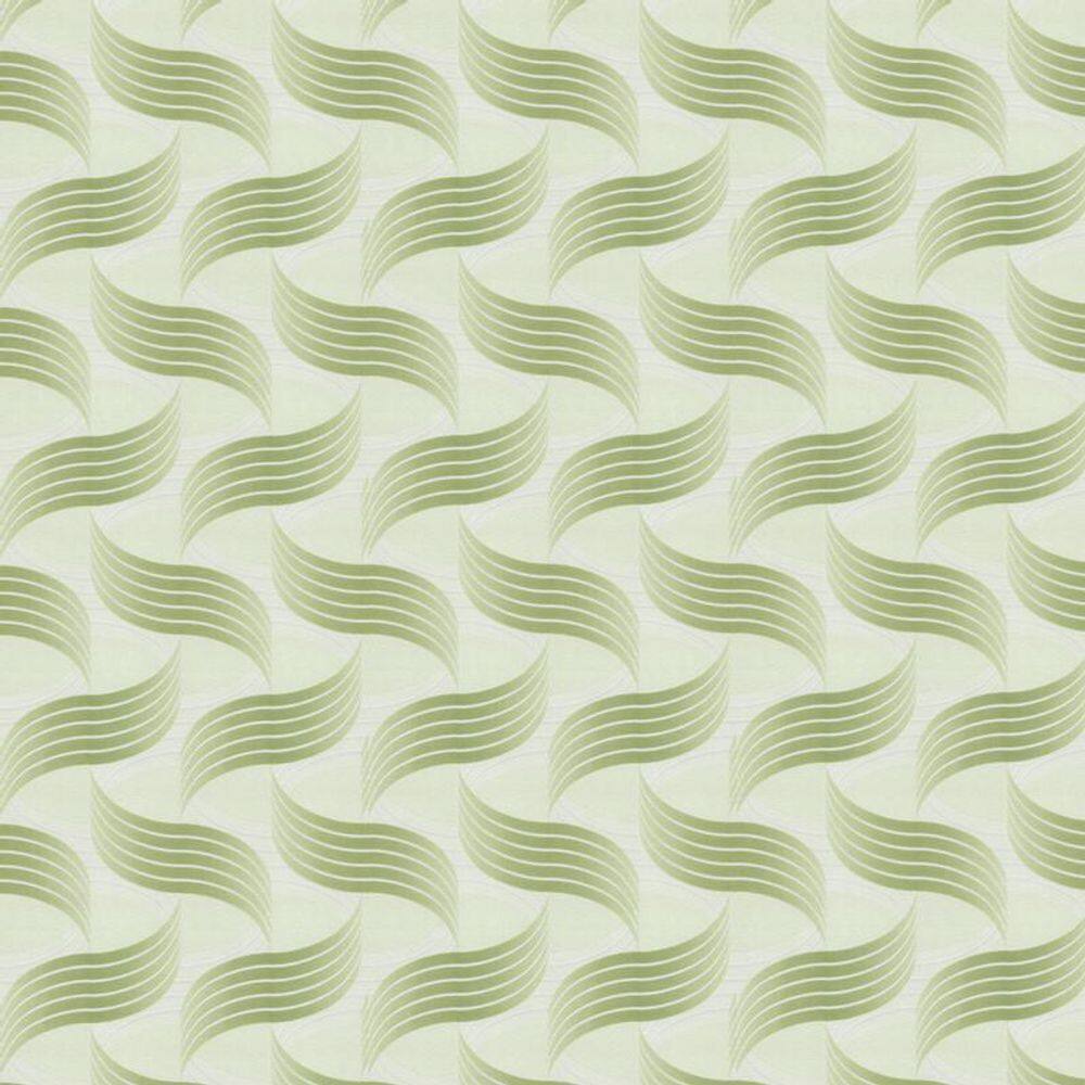 Papel De Parede Adesivo Textura Ondas Verdes Sala Quarto