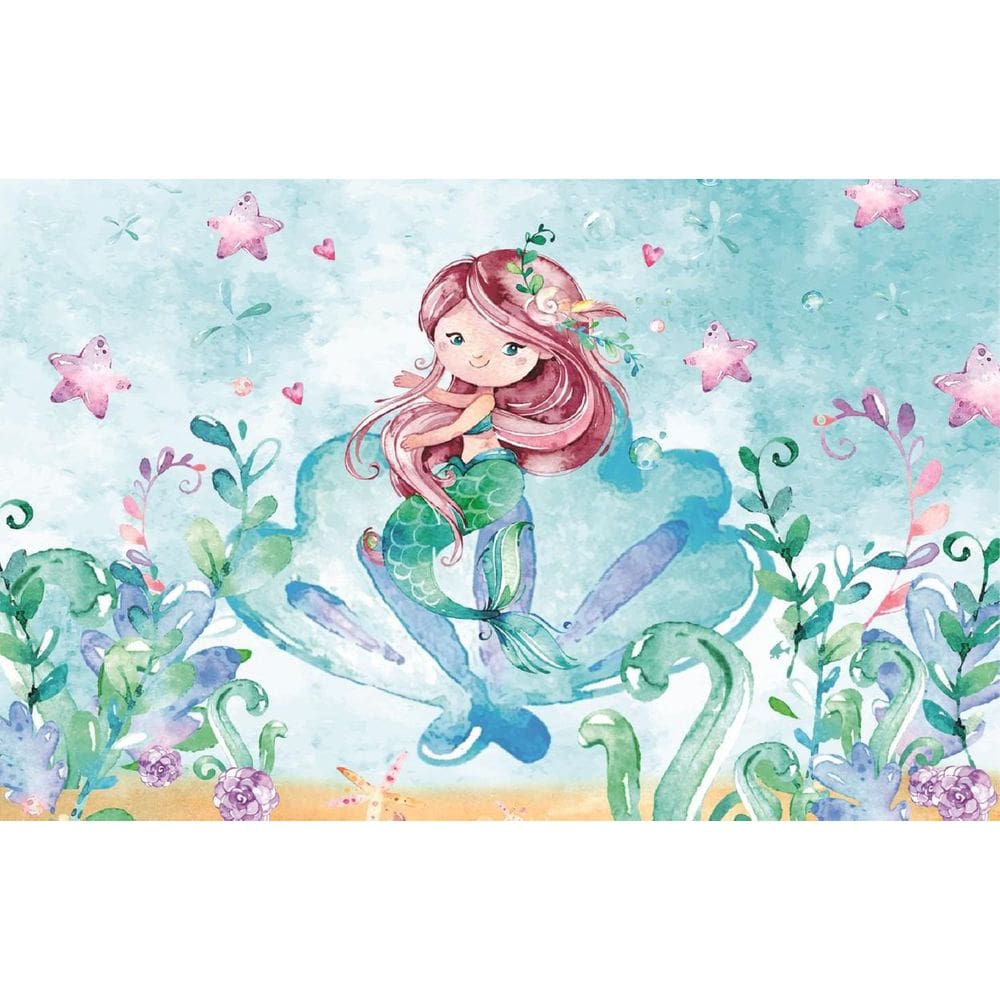 Fundo Fotográfico Em Tecido Sereia 2,20X1,50