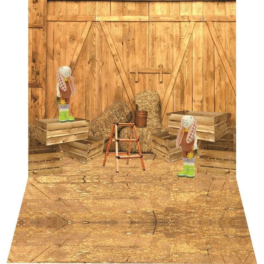 Fundo Fotográfico Newborn Em Tecido Páscoa 1,50X2,20