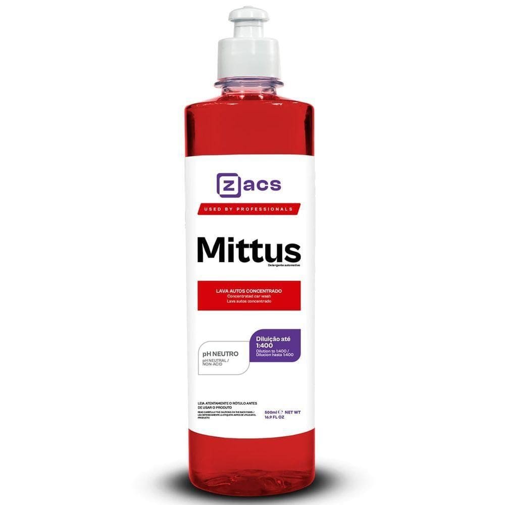 Mittus 500ml Zacs Shampoo Neutro