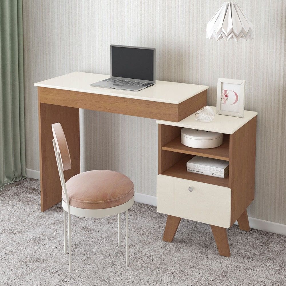 MP - Penteadeira Dora 1 Gaveta com Espelho Of