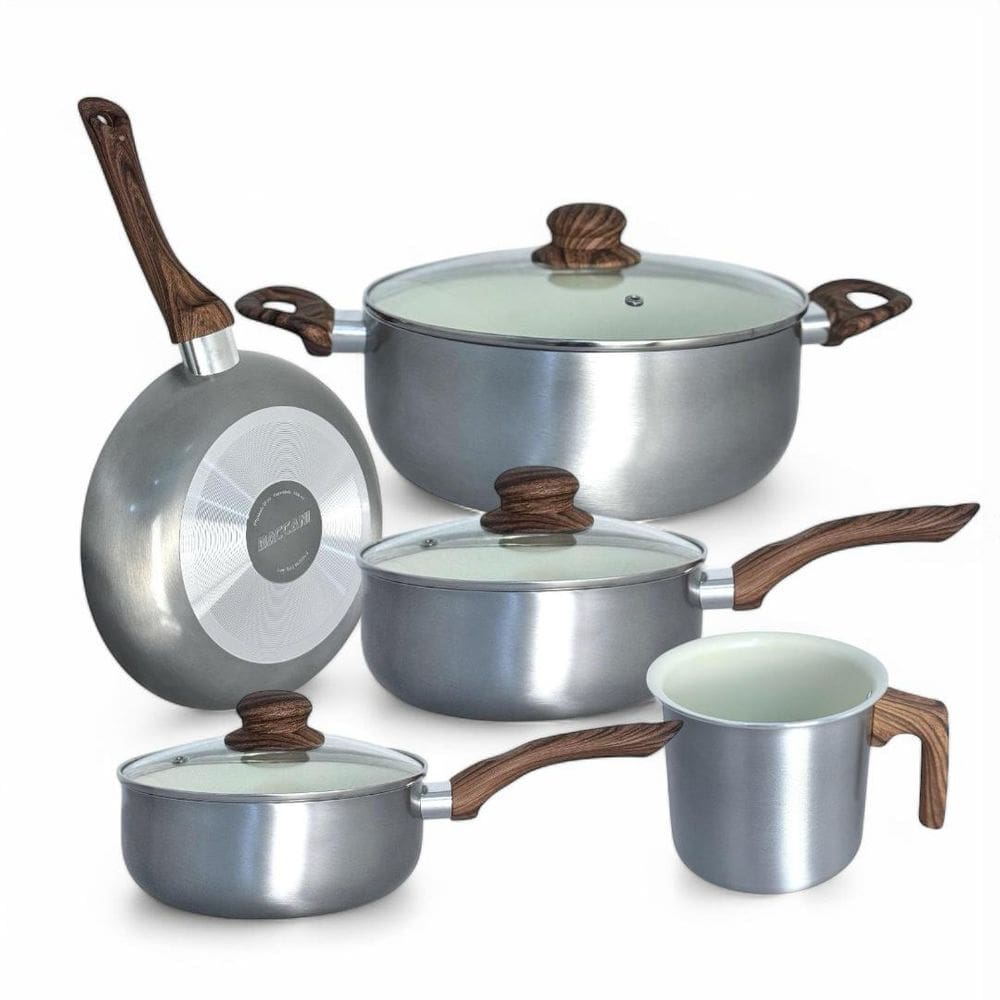 Jogo De Panelas Antiaderente Revestimento Cerâmico New York