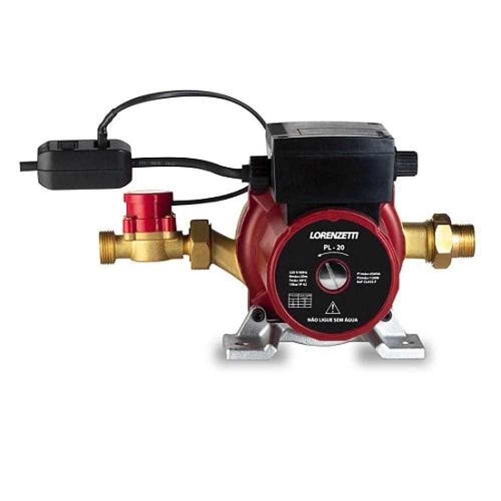 Pressurizador De água Fluxostato Pl20 (20mca) 127 Volts - Lorenzetti