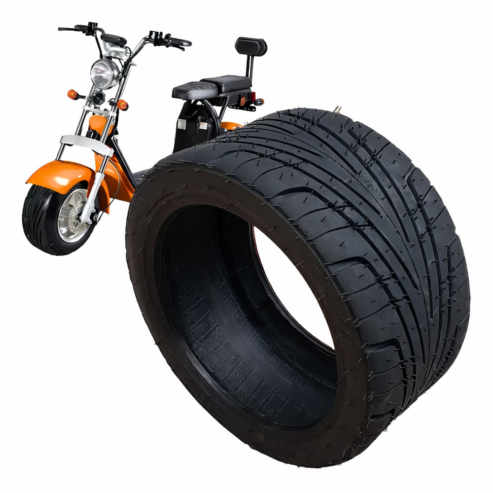 Pneu Scooter Elétrica X12 3000w 225/40-10 Fat Tire Citycoco