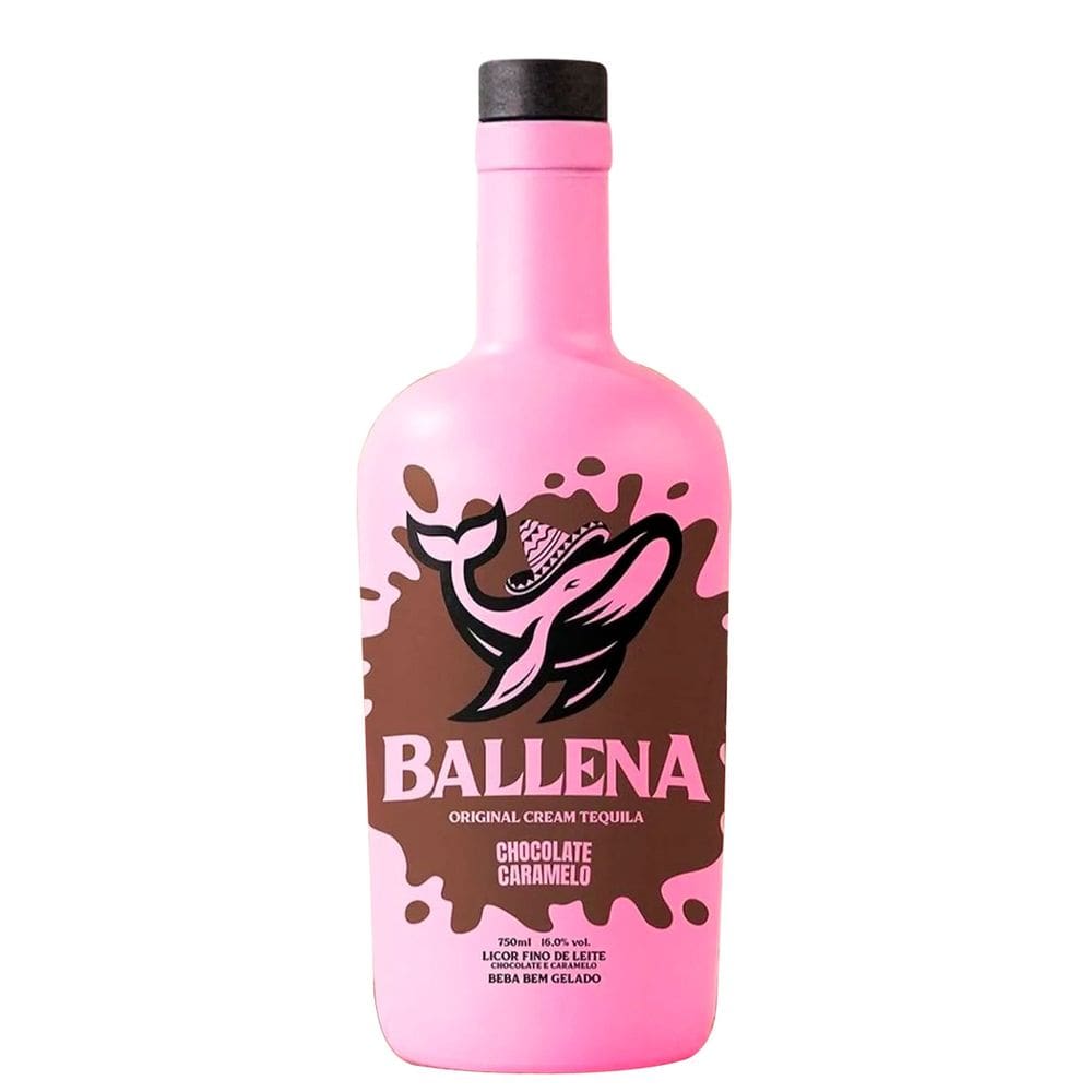 Licor Ballena Chocolate e Caramelo 750ml