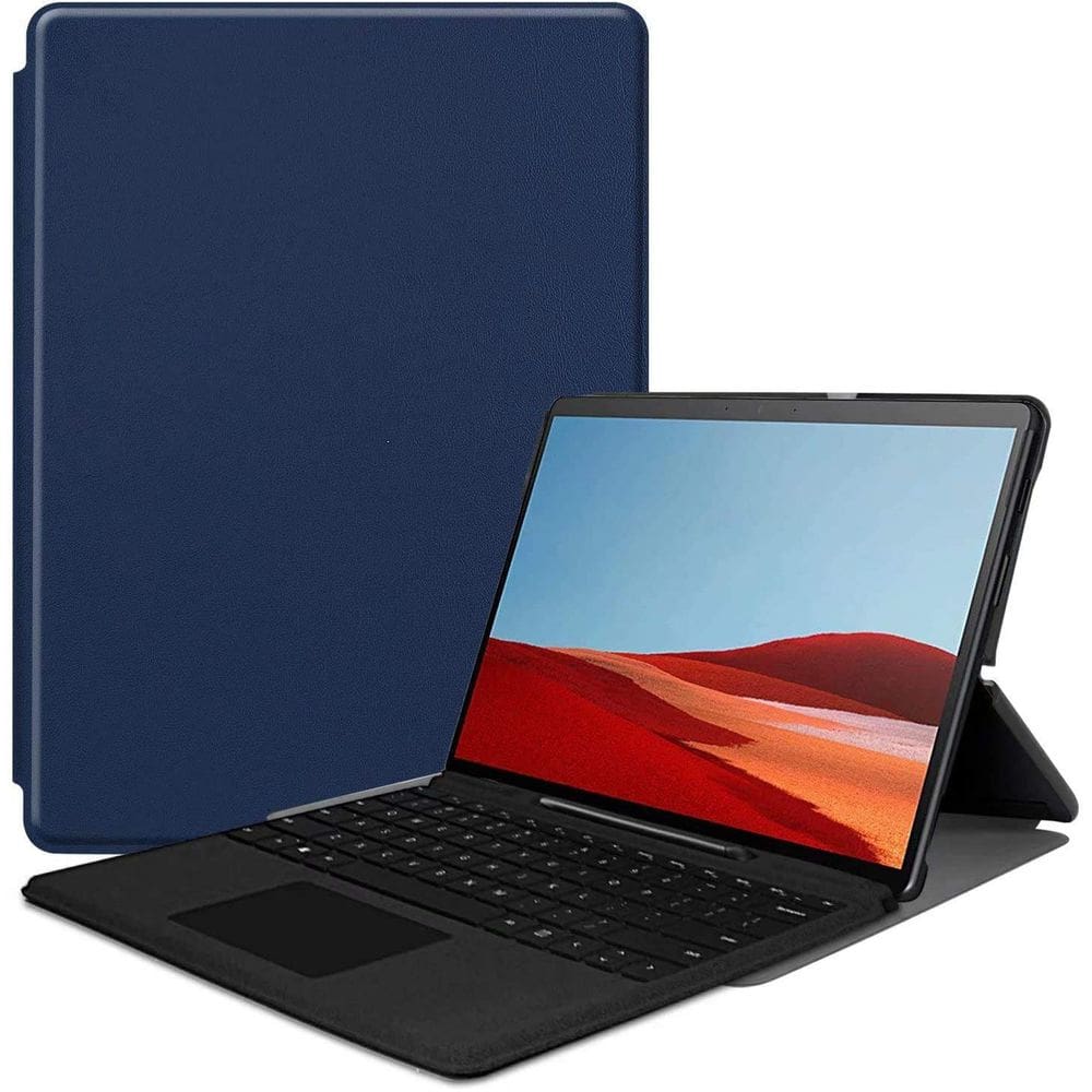 Capa para Tablet ZERODAMAGE SAHARA CASE Surface Pro X Azul